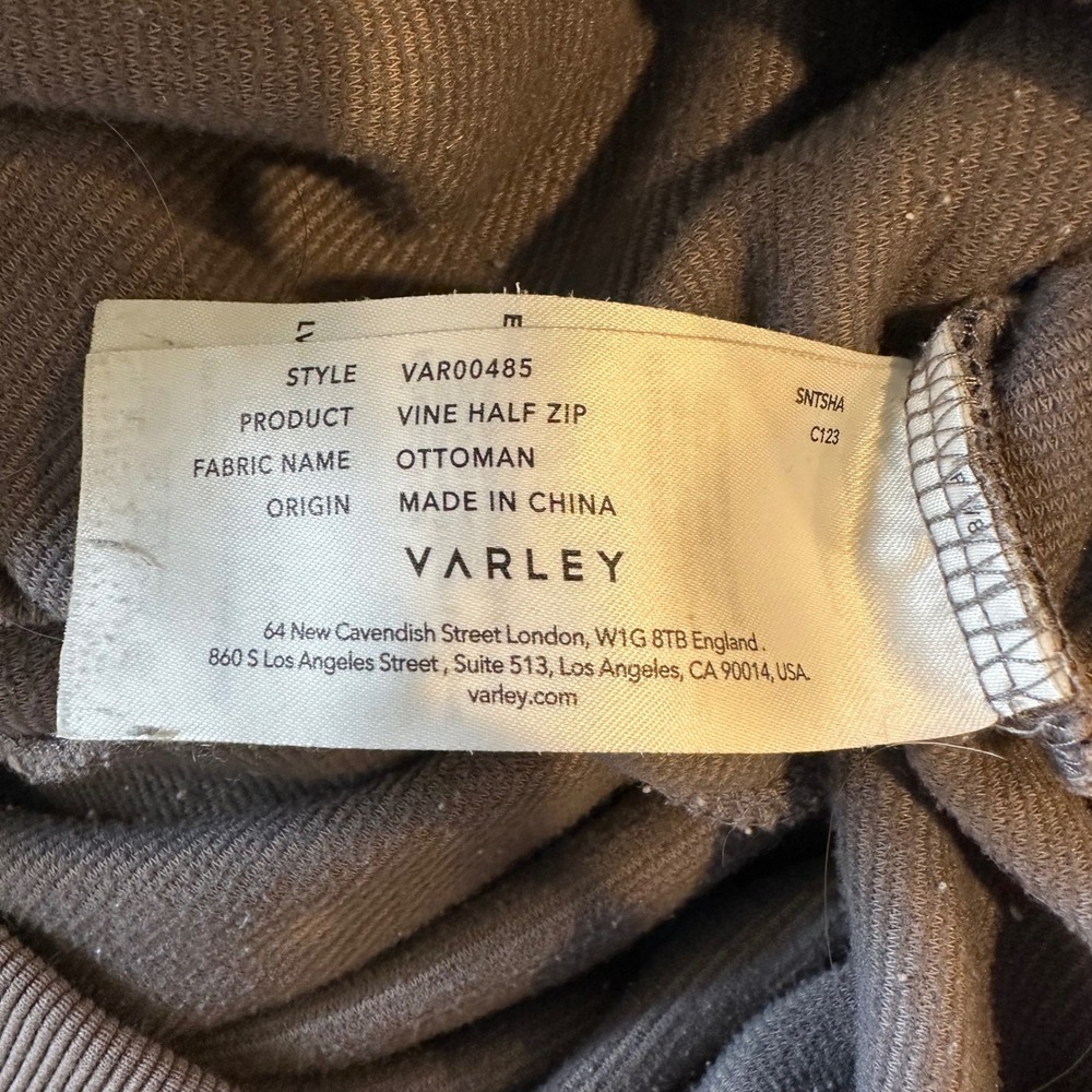 Varley Oversized Zip-Front Pullover - Picture 10 of 11